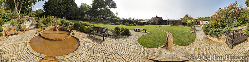 Chalice Well Vesica Pool.